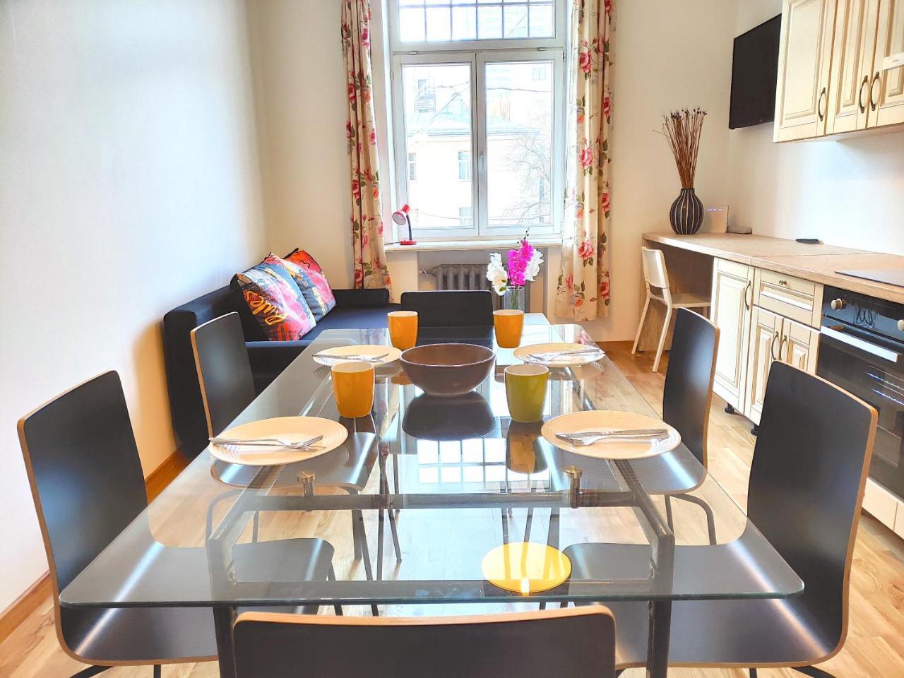 Brivibas Center Apartments 里加 外观 照片