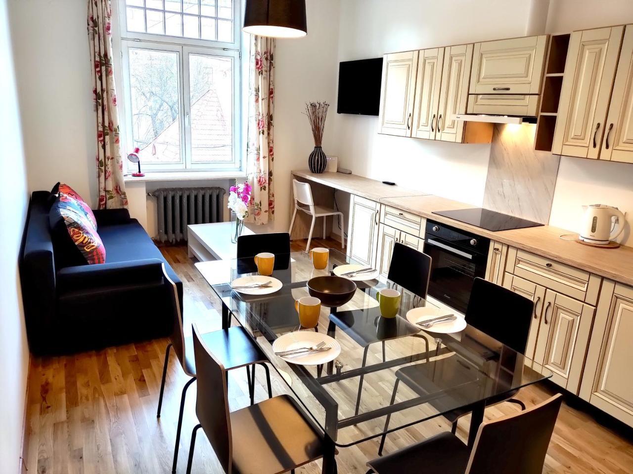 Brivibas Center Apartments 里加 外观 照片